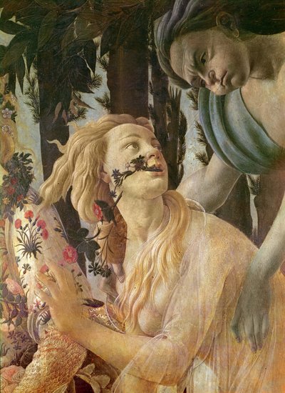 Allegory of Spring (detail) by Sandro Botticelli
